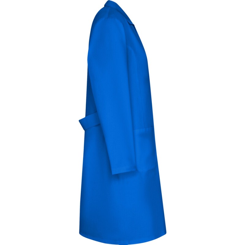 Blouse de service ajustée pour femme à manches longues, 195 g/m²