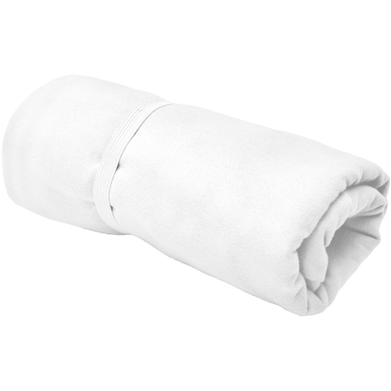 Serviette en microfibre multisport avec cordon élastique pratique pour un pliage facile