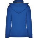 Parka femme col montant avec zip caché ton sur ton, 400 g/m²