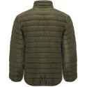 Doudoune homme col montant matelassée avec rembourrage touché plume