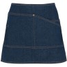 Tablier court jean en coton avec 4 poches, 250 g/m²