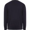 Gilet col V pour homme en tricot doux, 2 poches, 340 g/m²
