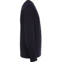 Gilet col V pour homme en tricot doux, 2 poches, 340 g/m²