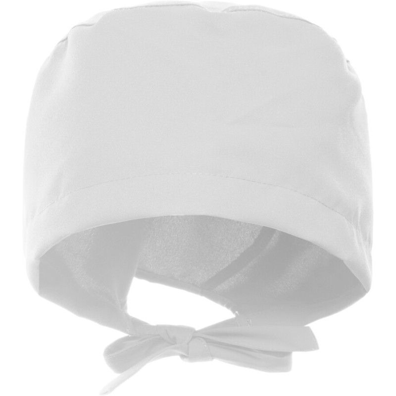 Casquette  sanitaire avec sangles pour ajustement arrière, 150 g/m²