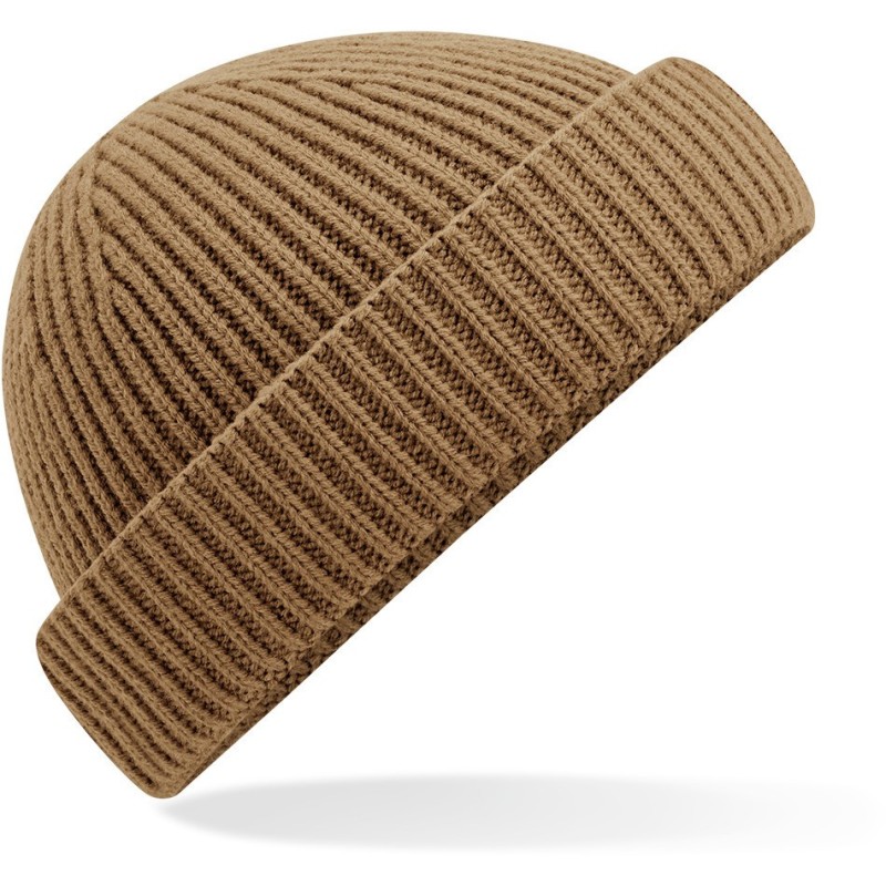 Bonnet marin court avec revers à mailles, en polyester recyclé