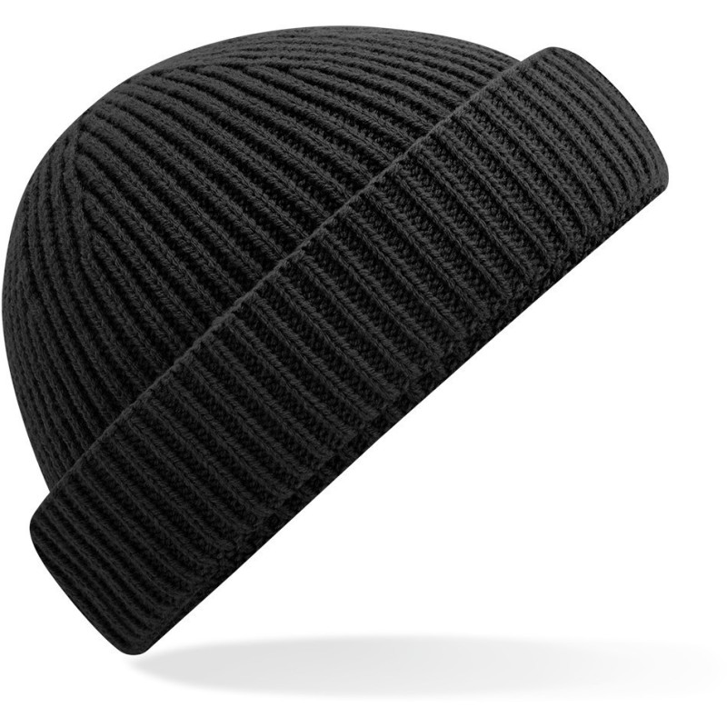 Bonnet marin court avec revers à mailles, en polyester recyclé