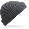 Bonnet marin court avec revers à mailles, en polyester recyclé