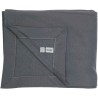 Plaid en polaire, étiquette détachable, fil peigné réduisant le boulochage, 271 g/m²