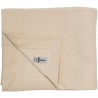 Plaid en polaire, étiquette détachable, fil peigné réduisant le boulochage, 271 g/m²