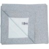 Plaid en polaire, étiquette détachable, fil peigné réduisant le boulochage, 271 g/m²