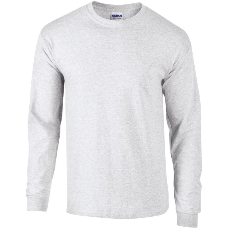 T-shirt manches longues épais, ULTRA coton, bande de propreté épaule à épaule, 200 g/m²
