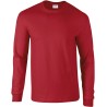 T-shirt manches longues épais, ULTRA coton, bande de propreté épaule à épaule, 200 g/m²