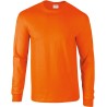 T-shirt manches longues épais, ULTRA coton, bande de propreté épaule à épaule, 200 g/m²