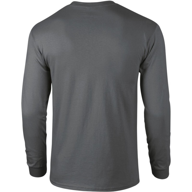T-shirt manches longues épais, ULTRA coton, bande de propreté épaule à épaule, 200 g/m²
