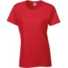 Tee-shirt femme col rond en coton jersey, HEAVY cotton, coupe cintrée, 185 g/m²