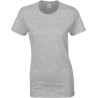 Tee-shirt femme col rond en coton jersey, HEAVY cotton, coupe cintrée, 185 g/m²