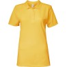 Polo femme softstyle double piqué en coton pas cher, 180 g/m²