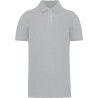 Polo homme en coton biologique piqué NO LABEL, 180 g/m²