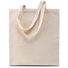 Sac shopping basic anses longues en coton OEKO-TEX, 130 g/m²