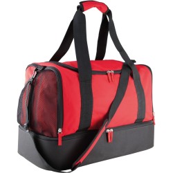 Sac de sport résistant, poches zippées, filet et base rigide, 49 litres