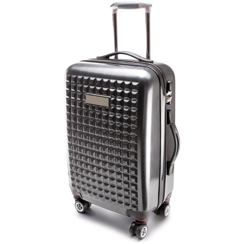 Valise trolley taille cabine en polycarbonate haute qualité, 39 litres