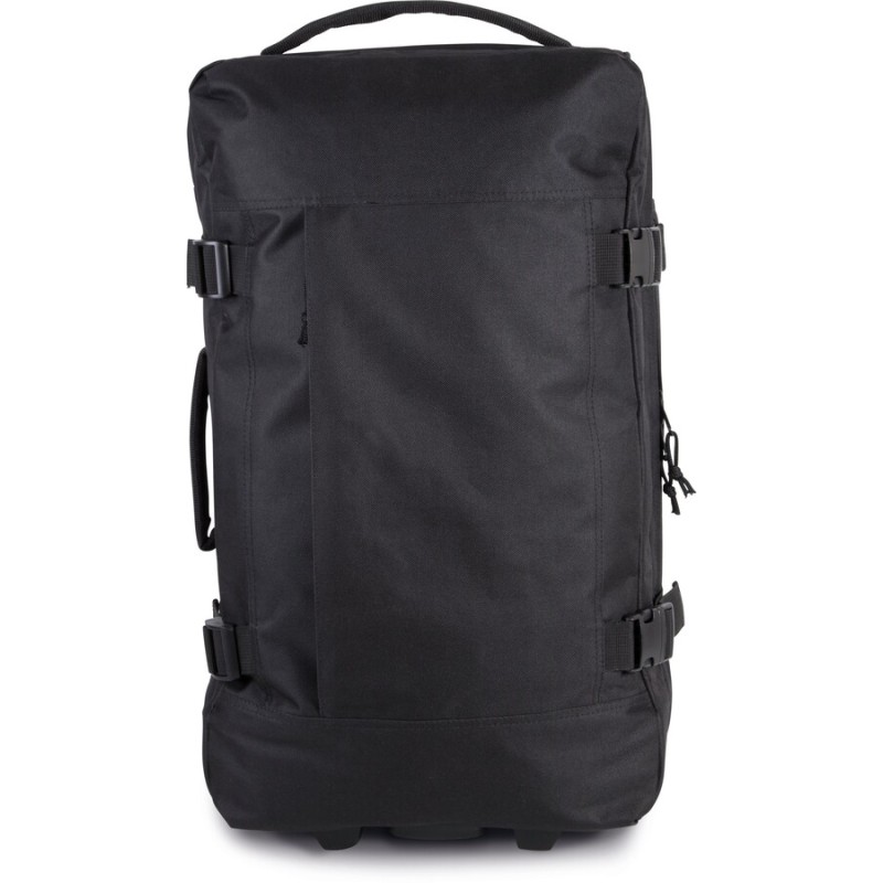 Sac de voyage à roulettes avec sangles de compression, 51 litres