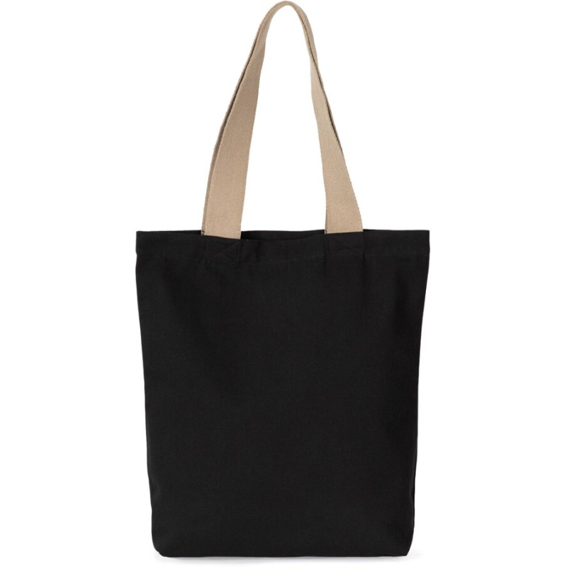  Sac shopping avec soufflet en matières recyclées, 285 g/m²