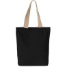  Sac shopping avec soufflet en matières recyclées, 285 g/m²