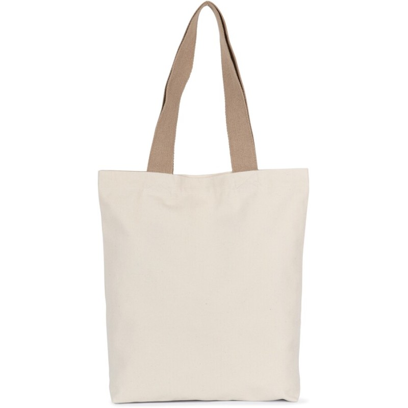  Sac shopping avec soufflet en matières recyclées, 285 g/m²