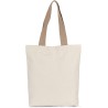  Sac shopping avec soufflet en matières recyclées, 285 g/m²
