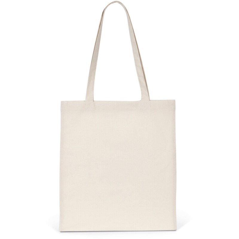 Sac shopping recyclé en polycoton, 145 g/m²