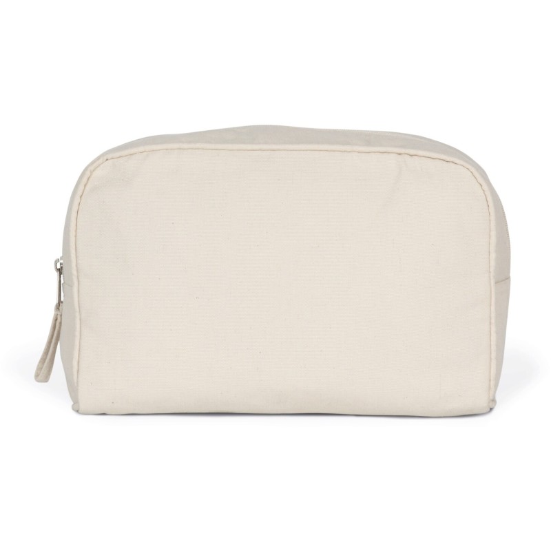 Trousse de toilette recyclée aux bords arrondis, 285 g/m²