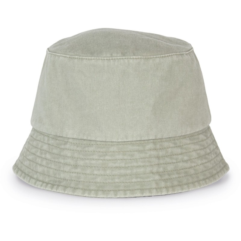 Bob délavé écoresponsable unisexe en coton bio NO LABEL, 280 g/m²