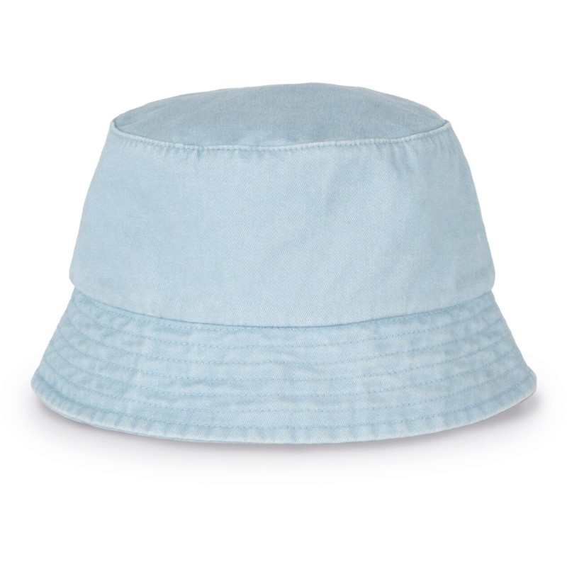 Bob délavé écoresponsable unisexe en coton bio NO LABEL, 280 g/m²