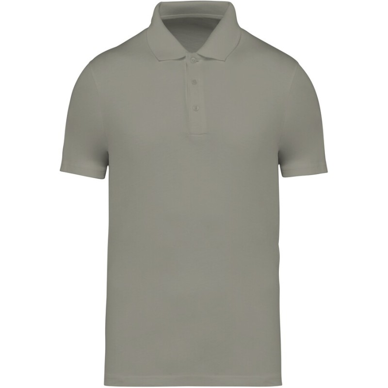 Polo en coton biologique doux, écologique et éthique NO LABEL, 155 g/m²