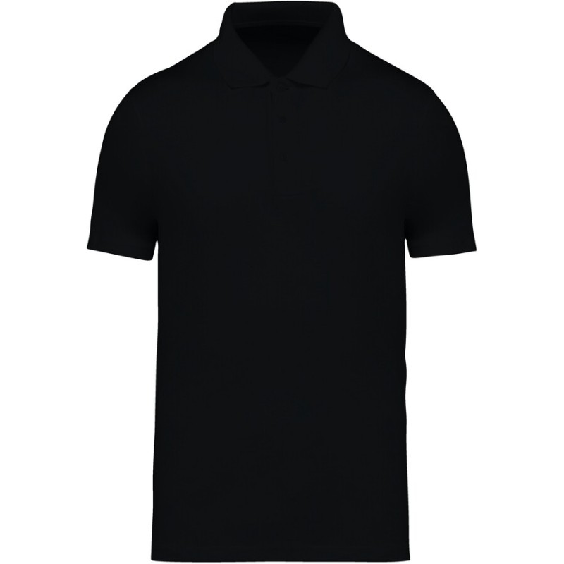 Polo en coton biologique doux, écologique et éthique NO LABEL, 155 g/m²