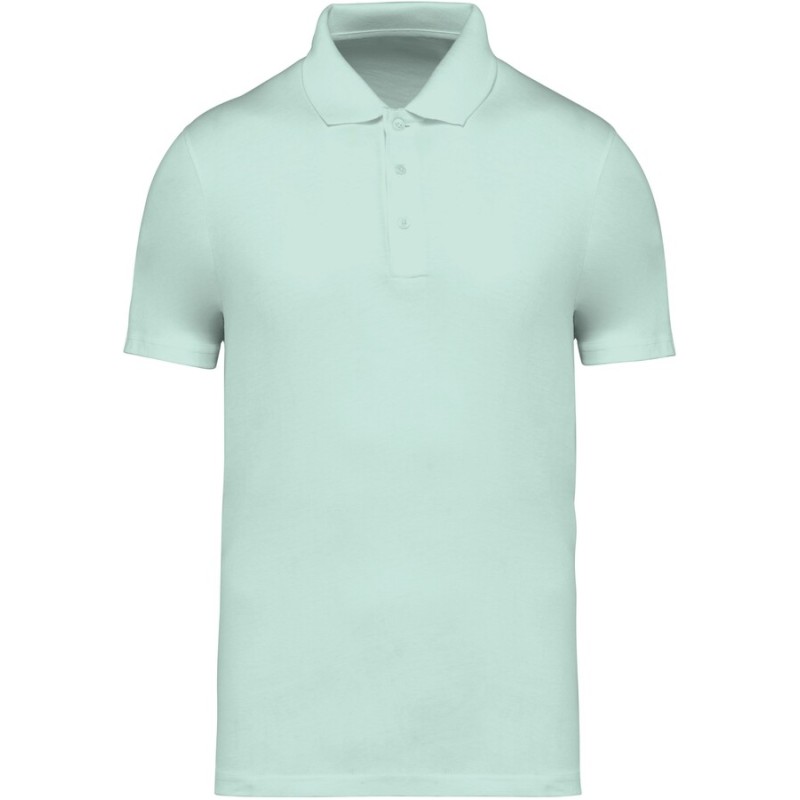 Polo en coton biologique doux, écologique et éthique NO LABEL, 155 g/m²