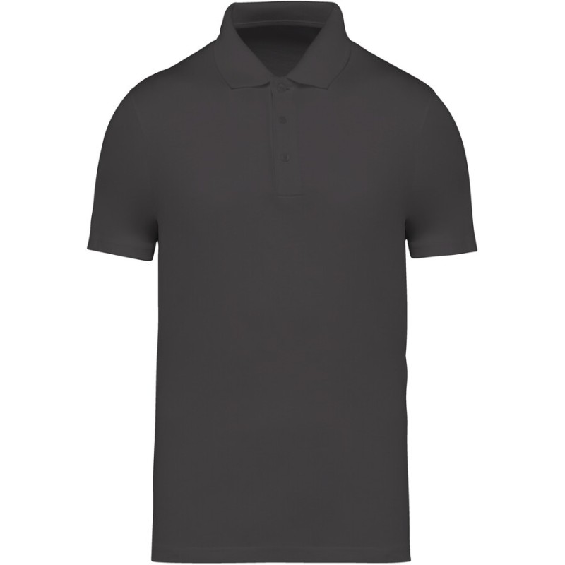 Polo en coton biologique doux, écologique et éthique NO LABEL, 155 g/m²