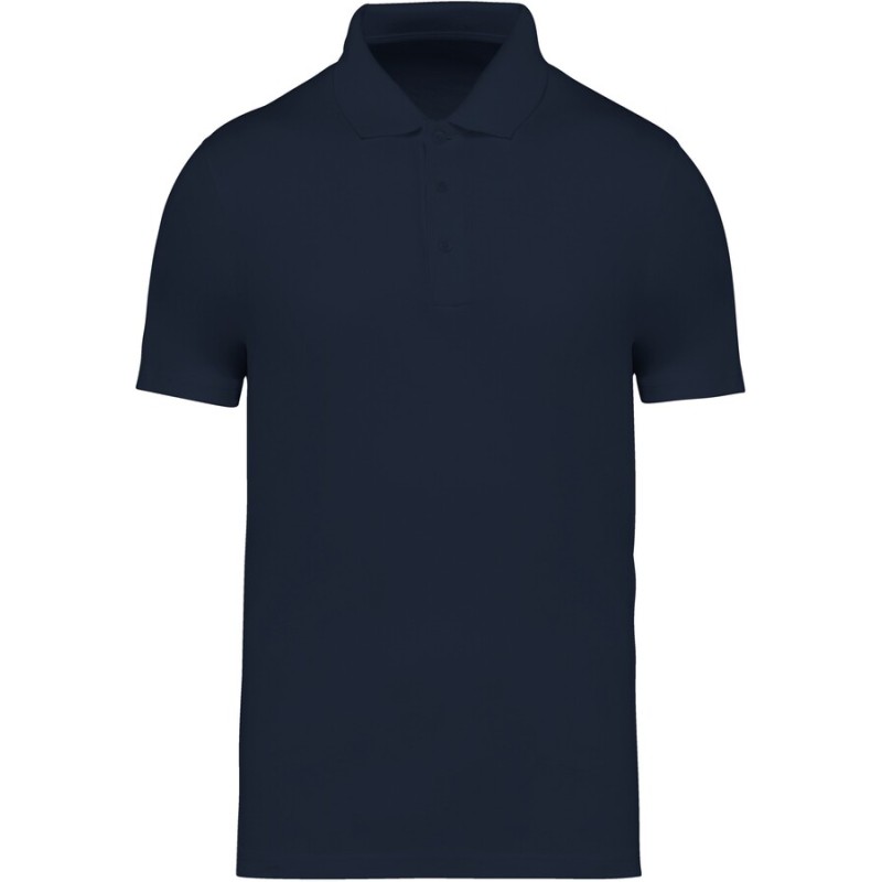 Polo en coton biologique doux, écologique et éthique NO LABEL, 155 g/m²