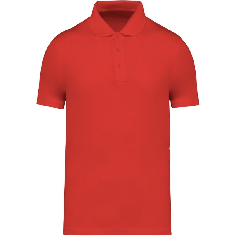Polo en coton biologique doux, écologique et éthique NO LABEL, 155 g/m²