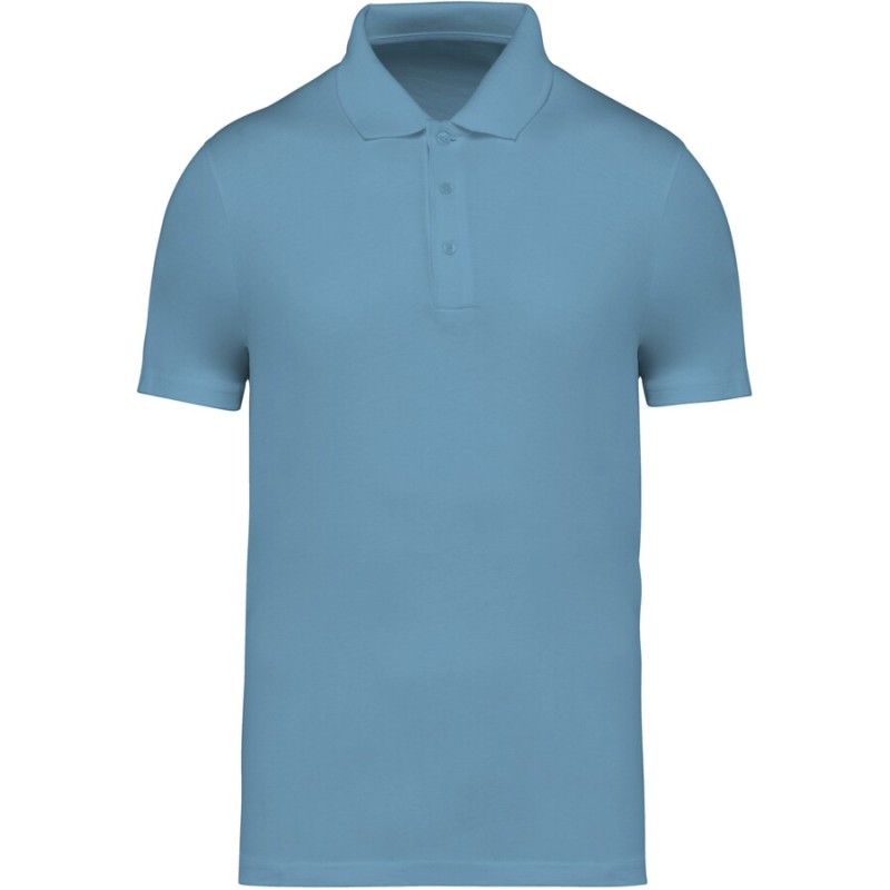 Polo en coton biologique doux, écologique et éthique NO LABEL, 155 g/m²