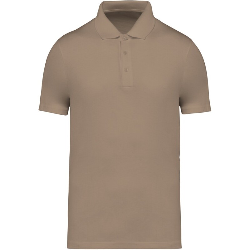 Polo en coton biologique doux, écologique et éthique NO LABEL, 155 g/m²