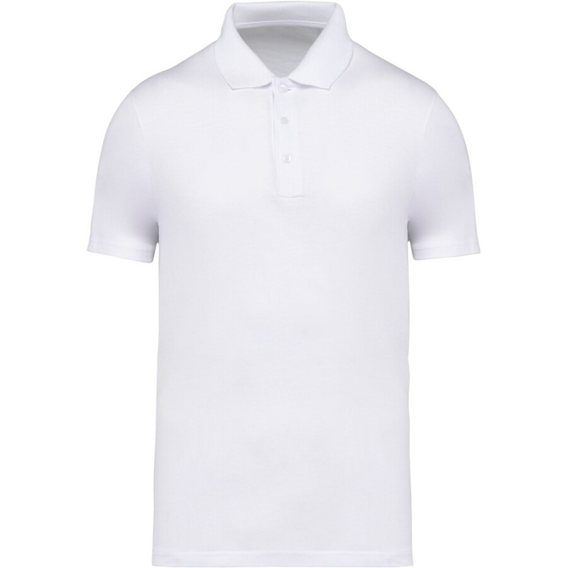 Polo en coton biologique doux, écologique et éthique NO LABEL, 155 g/m²