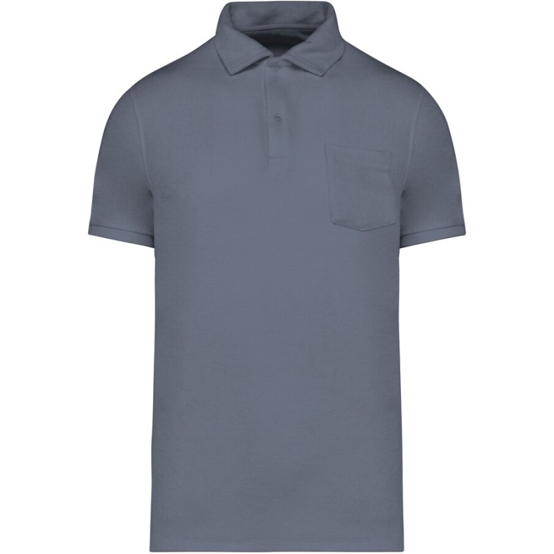 Polo adulte écoresponsable en éponge confortable et respirante NO LABEL, 210 g/m²