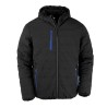 Veste matelassée d'hiver tendance et recyclée, capuche doublée polaire, 200 g/m²
