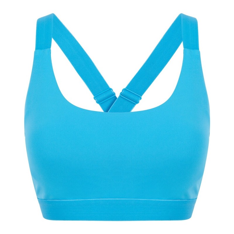 Brassière de sport, bretelles croisées et élastiquées dans le dos, 260 g/m²
