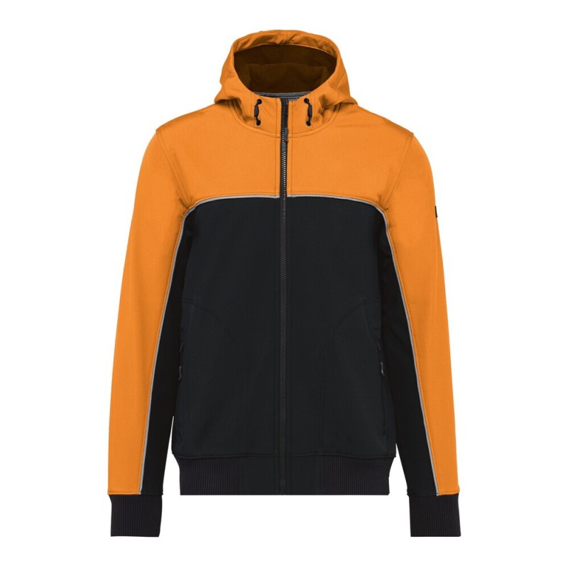 Veste softshell 3 couches bicolore BIONIC-FINISH® ECO unisexe (WK450)