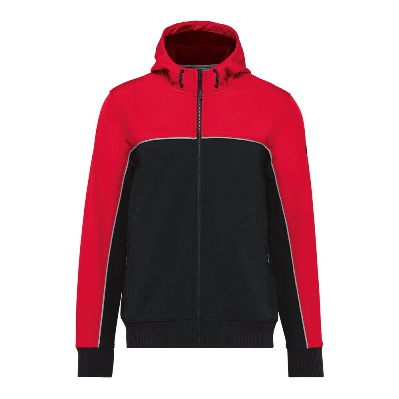 Veste softshell 3 couches bicolore BIONIC-FINISH® ECO unisexe (WK450)