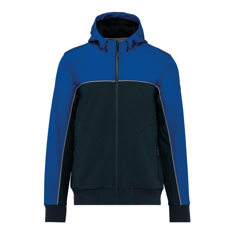 Veste softshell 3 couches bicolore BIONIC-FINISH® ECO unisexe (WK450)