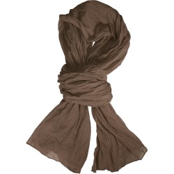 Foulard, chèche en coton, format 200 x 110 cm, avec pochon